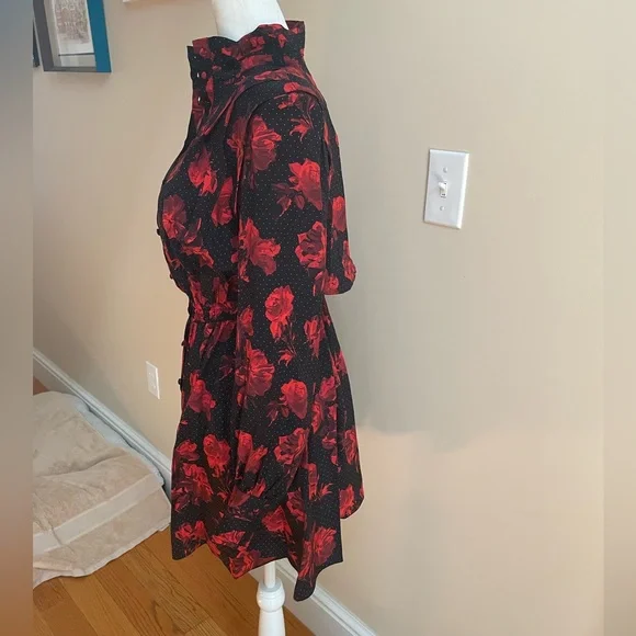 100% Silk Shirtdress from The Kooples - Picture 4 of 10